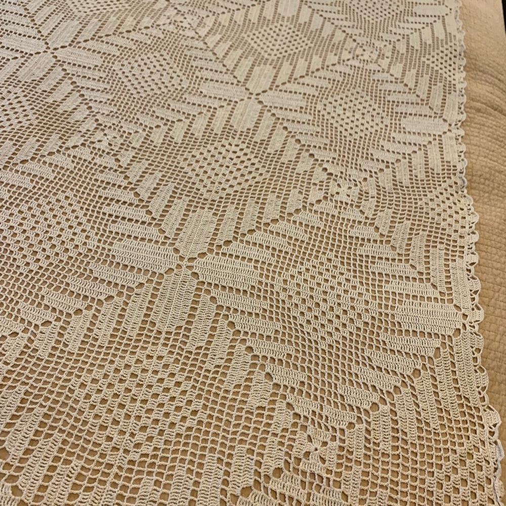 Elegant Lace Tablecloth